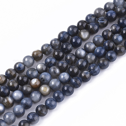 Chapelets de perles en coquille d'eau douce  SHEL-S276-32A-1