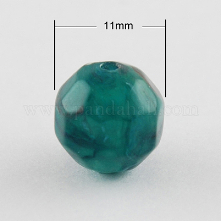 Acrylic Beads X-SACR-S001-11mm-08-1