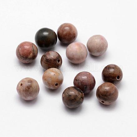 Natural Rhodonite Beads G-K139-02-1