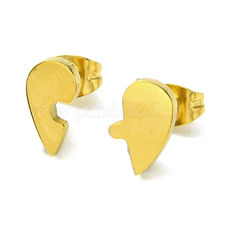 Тема дня благодарения серьги-гвоздики из нержавеющей стали 304 EJEW-B041-01G-03-1