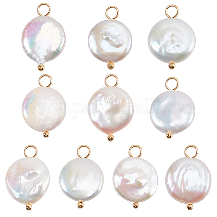 10 шт. подвески из натурального барочного жемчуга Кеши FIND-BBC0003-07-1