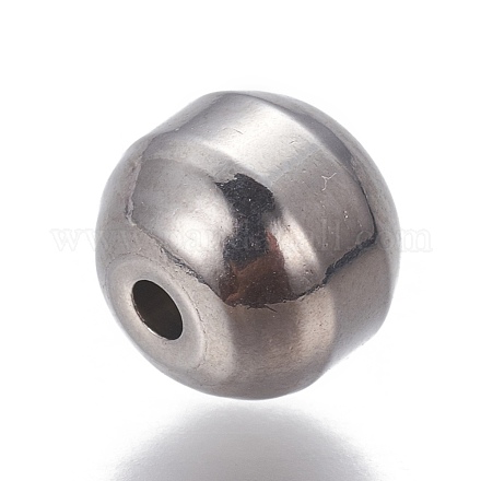 201 Stainless Steel Beads STAS-P239-31P-1