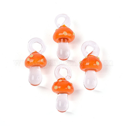 Подвески лэмпворк ручной работы LAMP-T021-14K-1