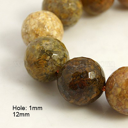 Natural Multi-Color Agate Beads Strands G-D136-12mm-12-1