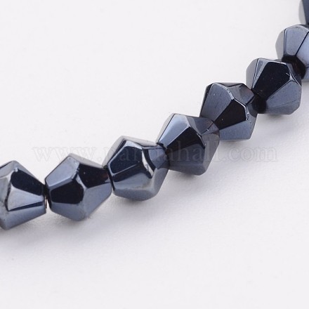 Chapelets de perles en verre X-GB4mm27Y-L-1