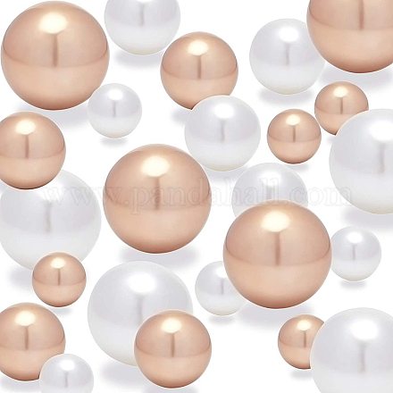 High Luster ABS Plastic Imitation Pearl Beads OACR-GA0001-01A-1