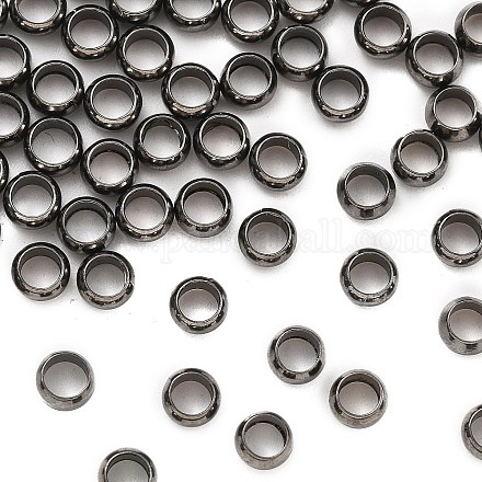 Зажимные бусины из латуни KK-S509-01EB-01-1