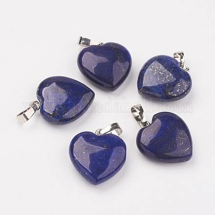 Natural Dyed Lapis Lazuli Pendants G-G956-B07-FF-1