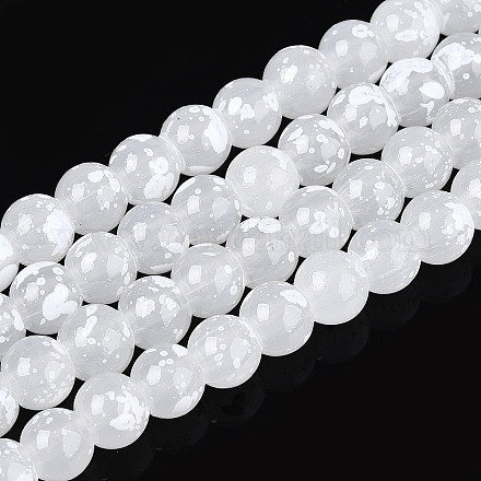 Выпечка краска бисер пряди DGLA-N015-6mm-01-1