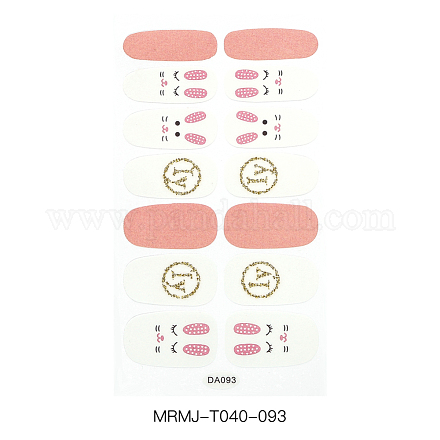 Autocollant complet pour nail art MRMJ-T040-093-1