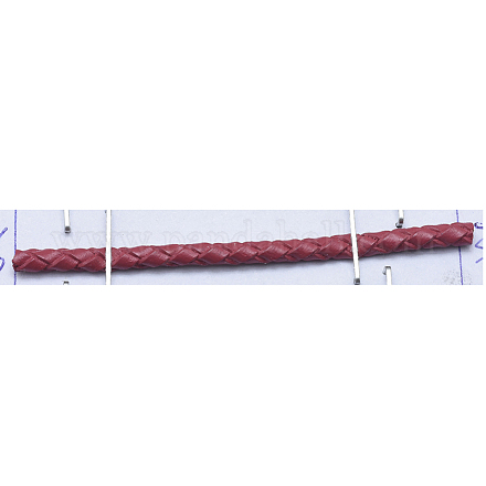 Braided Leather Cord WL-D012-3mm-16-1