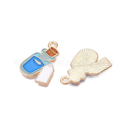 Подвески из сплава с эмалью на тему Хэллоуина ENAM-T020-07J-1