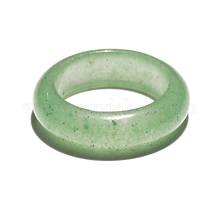Los anillos de dedo aventurina verde natural PW-WG87157-01-1
