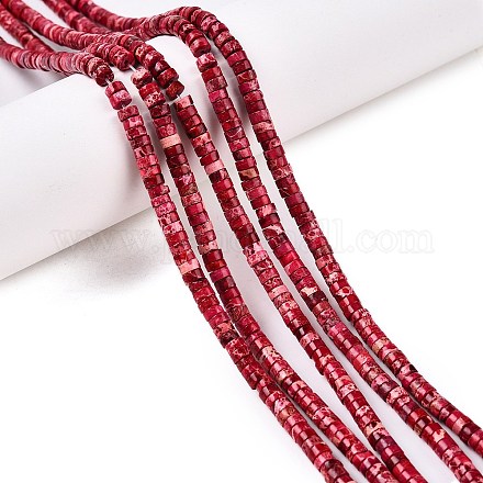 Натуральные имперские нитки из яшмы G-T138-198F-1