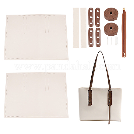 Kit per la creazione di borse tote da donna in similpelle fai da te DIY-WH0409-77B-1