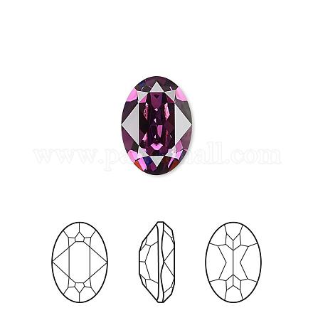 Österreichische Kristallrhinestone Cabochons 4120-25x18-204(F)-1
