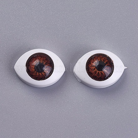 Craft Plastic Doll Eyeballs DIY-WH0057-A03-1