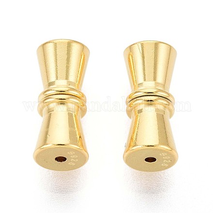 925 стерлингового серебра винтовые застежками STER-T008-50G-02-1