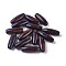 Dyed Wood Beads, Oval/Oblong, Lead Free, Coconut Brown, 23x8~9mm, Hole: 2.5mm, about 2000pcs/1000g