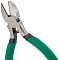 SUNNYCLUE 4.4 Inch Side Cutters Pliers Precision Side Cutter Jewelry Cutting Pliers Mini Craft Pliers Jewelry Wire Clippers Snippers for Jewelry Making Looping Bending Tools DIY Craft Projects Green