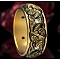 Alloy with Crystal Rhinestone Finger Rings, Antique Golden, US Size 10(19.8mm)