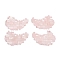 Natural Rose Quartz Eye Patches, Eye Massager for Eye Relaxation & Meditation, 58x88x5mm