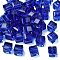 K9 Glass, Imitation Austrian Crystal Beads, Grade AAA, Faceted, Cube, Blue, 8x8x8mm(size within the error range of 0.5~1mm), Hole: 0.9~1.6mm