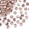 Preciosa® MAXIMA Crystal Round Stones, Czech Crystal, Dura Foiling, Round(431 11 615 Chaton), 70530 Vintage Rose, SS29(6.15~6.35mm)