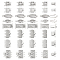 PH PandaHall 48 Sets 304 Stainless Steel Box Clasps 8 Styles Bracelet Connectors Multi-Strand Box Clasps Jewelry Layering Clasps for Stackable Layered Bracelet Necklaces Jewelry Making.