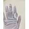 Oval Transparent Resin Finger Rings, White, Inner Diameter: 17mm