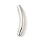 304 Stainless Steel Bayonet Clasps, Rectangle, Stainless Steel Color, 47.5x9.5x8.5mm, Hole: 6mm