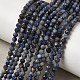 Природный содалит бисер нитей&nbsp;G-L653-B02-3mm-02-1