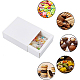 BENECREAT 20 Pack Kraft Paper Drawer Box 12.8x11x4.3cm White Soap Jewelry Candy Boxes Small Gift Boxes for Gift Wrapping CON-BC0005-97B-5