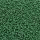 TOHOラウンドシードビーズ  日本製シードビーズ  （130d）不透明な光沢の濃い緑色  11/0  2.2mm  穴：0.8mm  約5555個/50g SEED-XTR11-0130D-2