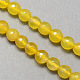 Faceted Round Natural Agate Beads Strands G-S135-12mm-08-1