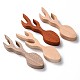 4 cucchiaio di legno grezzo di 171.5x43x20 colori DIY-E026-02-2