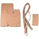 NBEADS 30 Pack Kraft Gift Boxes Gift Wrapping Paper Boxes with Hemp Rope and Tags for Wedding Decoration CON-NB0001-04-2