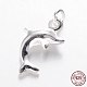 925 Sterling Silver Dolphin Charms STER-I006-15-1