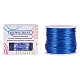BENECREAT 18 Gauge(1mm) Aluminum Wire 492 FT(150m) Anodized Jewelry Craft Making Beading Floral Colored Aluminum Craft Wire - Blue AW-BC0001-1mm-01-2