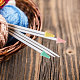 Globleland – protecteurs de pointe d'aiguille à tricoter en caoutchouc synthétique FIND-GL0001-53-5