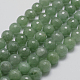 Chapelets de perles en aventurine vert naturel G-D840-28-8mm-2