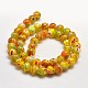 Round Millefiori Glass Beads Strands LK-P002-22-2