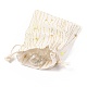 Bolso de tela de tela de algodón con tema navideño ABAG-H104-B11-3