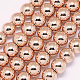 Chapelets de perles en verre électroplaqué EGLA-G017-10mm-A01-1