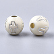 Perles acryliques plaquées PACR-Q113-10M-2