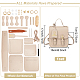 Kit de fabrication de sac à bandoulière pour femme en cuir PU à coudre bricolage DIY-WH0386-86C-2