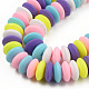 Handmade Polymer Clay Beads Strands CLAY-N008-064-A18-3
