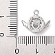 Латунь с кубическими цирконами KK-Q817-01P-3