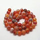 Natural Fire Crackle Agate Beads Strands G-G212-6mm-10-2