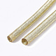 丸裏ナイロン糸糸  内部の塩ビチューブを有します  メタリック糸  ゴールド  455~465x5mm RCOR-R002-140-2
